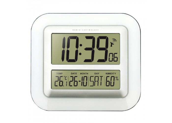 Годинник настінний Technoline WS8006 Silver (WS8006)