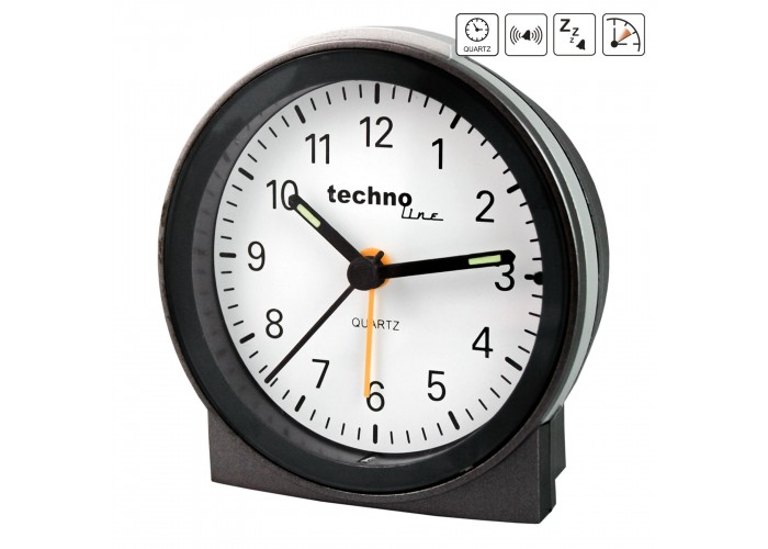 Годинник настільний Technoline Modell G Black (Modell G)