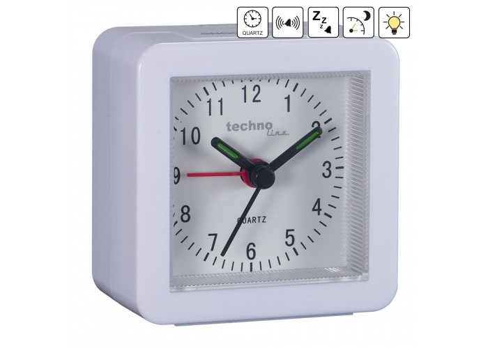 Годинник настільний Technoline Modell SC White (Modell SC weis)