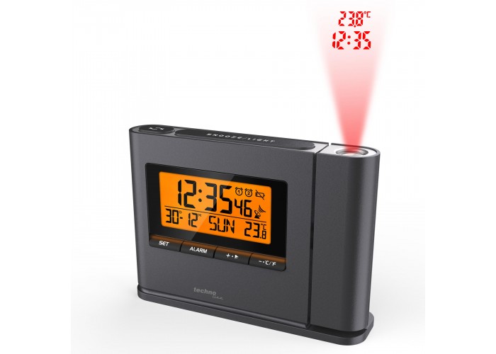 Годинник проекційний Technoline WT519 Anthracite (WT519)