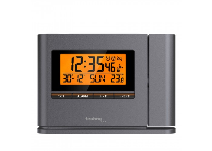Годинник проекційний Technoline WT519 Anthracite (WT519)