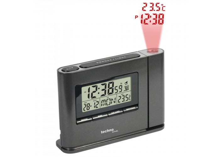 Годинник проекційний Technoline WT519 Anthracite (WT519)