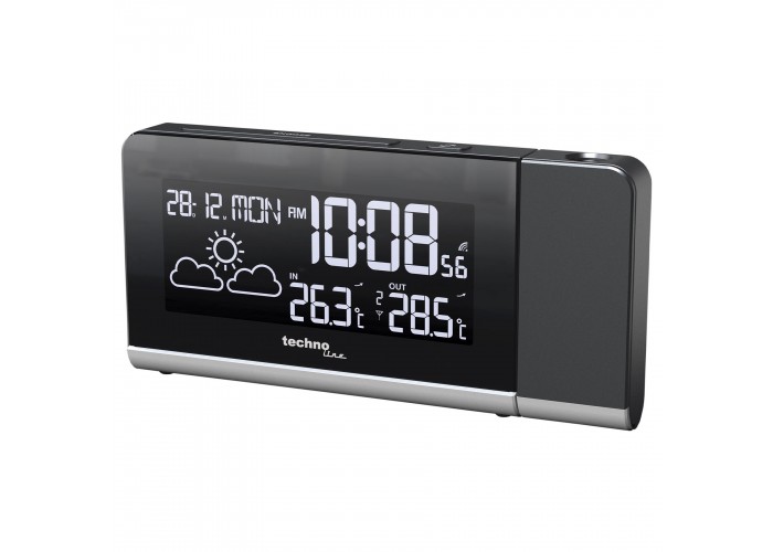 Годинник проекційний Technoline WT539 Black (WT539)