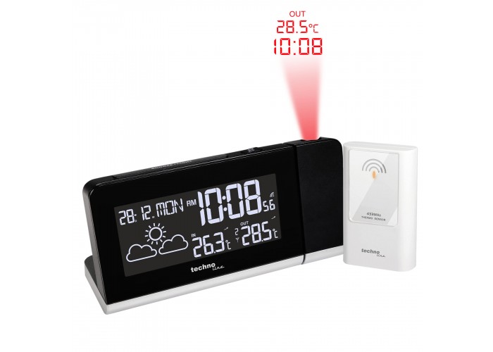 Годинник проекційний Technoline WT539 Black (WT539)