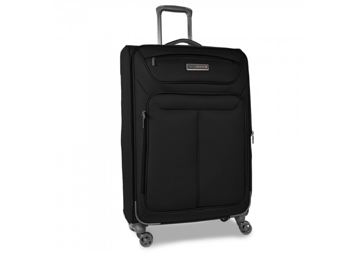 Валіза Swissbrand Austria (L) Black (SWB_LEAUS001L)