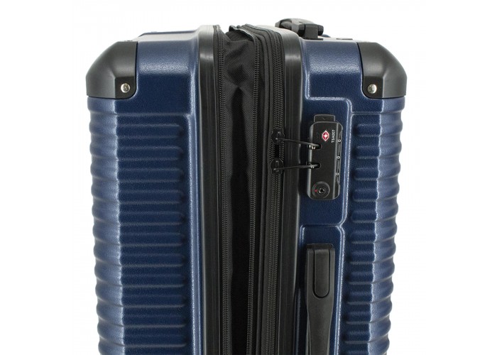 Валіза Swissbrand Paris (M) Navy (SWB_LHPAR603M)