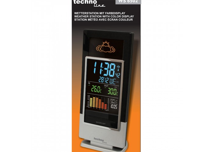 Метеостанція Technoline WS6502 Black/Silver (WS6502)