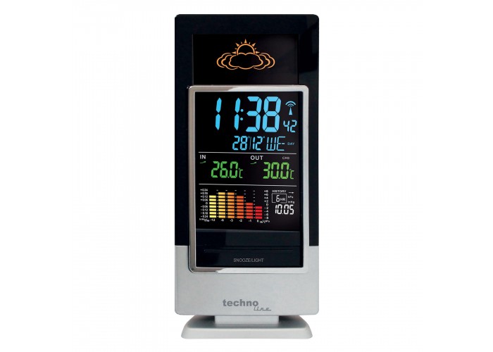 Метеостанція Technoline WS6502 Black/Silver (WS6502)