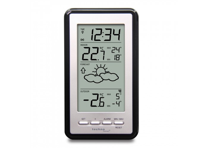 Метеостанція Technoline WS9130 Silver/Black (WS9130)