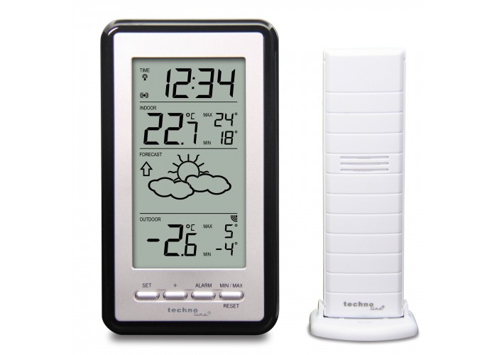 Метеостанція Technoline WS9130 Silver/Black (WS9130)