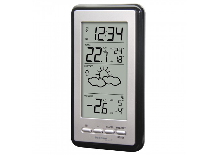 Метеостанція Technoline WS9130 Silver/Black (WS9130)