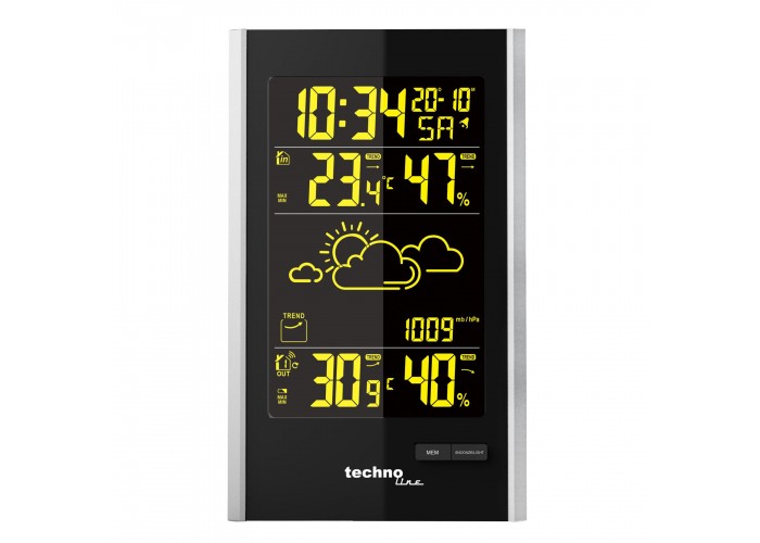 Метеостанція Technoline WS9060 Black/Silver (WS9060)