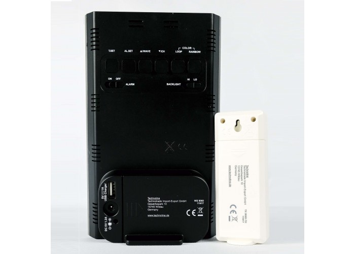 Метеостанція Technoline WS9060 Black/Silver (WS9060)