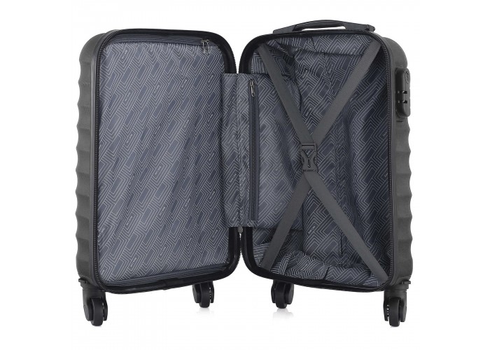 Валіза Semi Line 18" (S) Black (T5576-1)