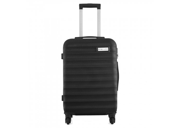 Валіза Semi Line 22" (M) Black (T5576-3)