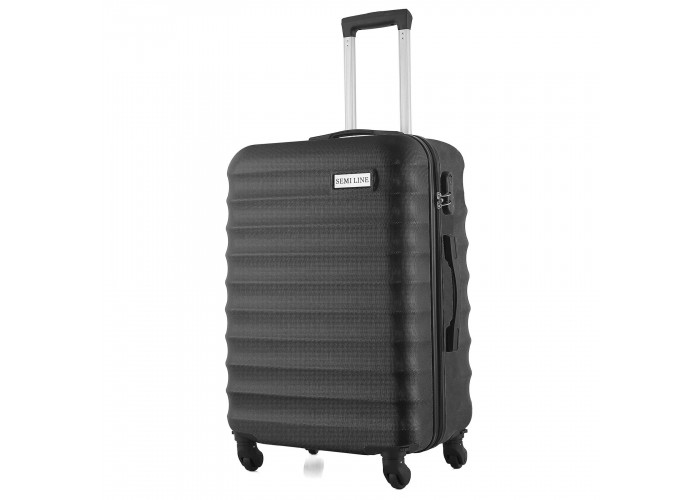 Валіза Semi Line 24" (M) Black (T5576-4)