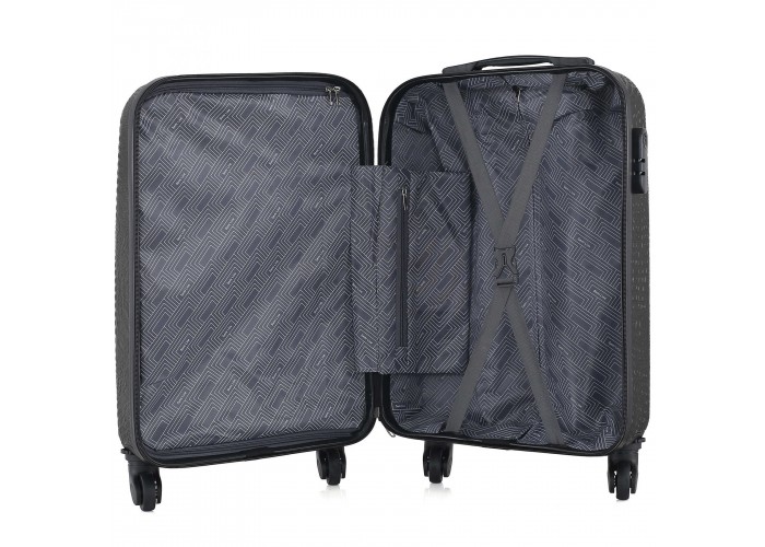 Валіза Semi Line 20" (S) Black (T5580-2)
