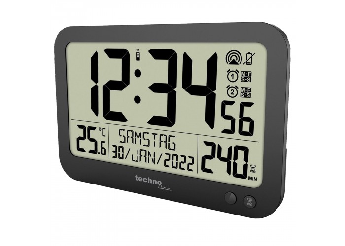 Годинник настінний Technoline WS8026 Black (WS8026)