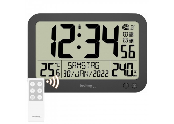 Годинник настінний Technoline WS8026 Black (WS8026)