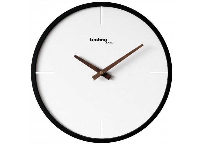 Годинник настінний Technoline WT4130 White/Black (WT4130)