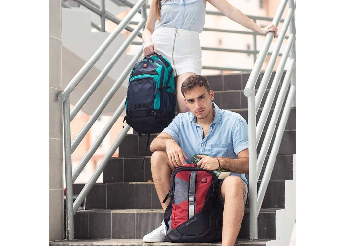 Рюкзак міський Swissbrand Oregon 26 Red (SWB_BLORE201U)