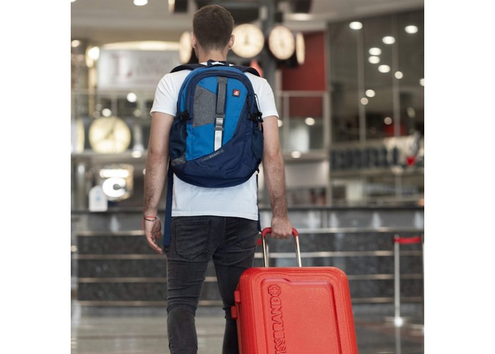Рюкзак міський Swissbrand Oregon 26 Blue (SWB_BLORE601U)