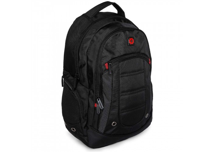 Рюкзак міський Swissbrand Ribe 20 Black (SWB_BLRIB001U)