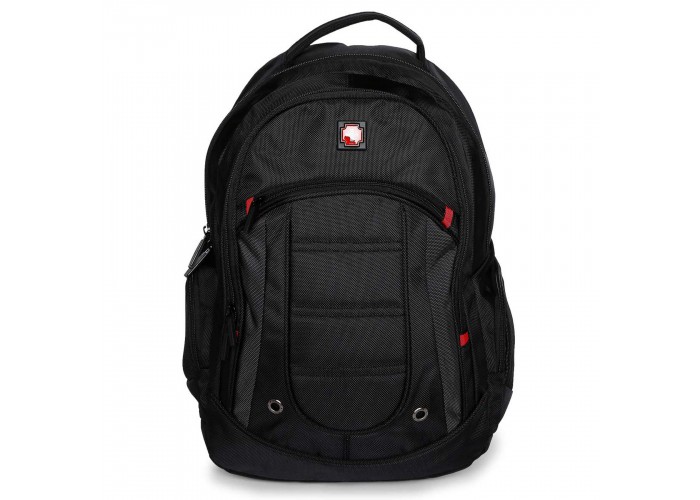 Рюкзак міський Swissbrand Ribe 20 Black (SWB_BLRIB001U)