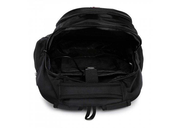 Рюкзак міський Swissbrand Ribe 20 Black (SWB_BLRIB001U)