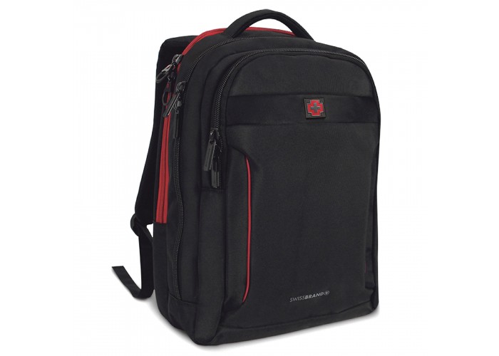 Рюкзак міський Swissbrand Nyon 2.0 20 Black (SWB_BE19NYO001U)