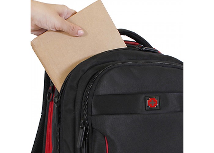 Рюкзак міський Swissbrand Nyon 2.0 20 Black (SWB_BE19NYO001U)