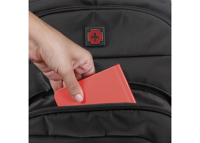 Рюкзак міський Swissbrand Warsaw 27 Black (SWB_TSBLWAR001U)