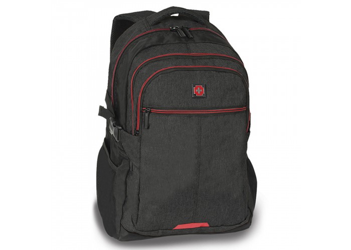 Рюкзак міський Swissbrand Kolding 27 Dark Grey (SWB_Q219BLKOL803U)