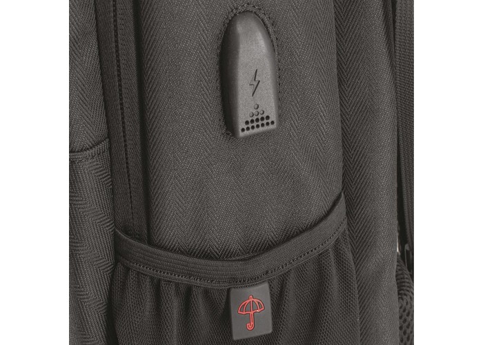 Рюкзак міський Swissbrand Linz 21 Black (SWB_BLLIN001U)
