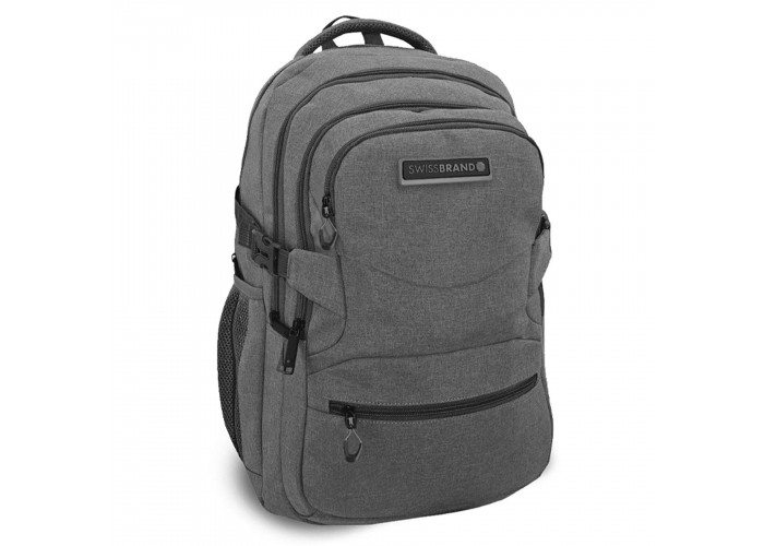 Рюкзак міський Swissbrand Algiers 33 Grey (SWB_BLALG801U)