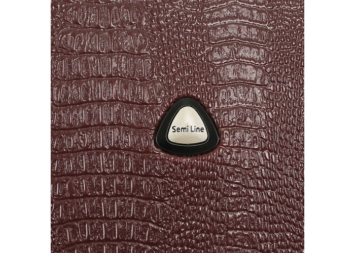 Валіза Semi Line 20" (S) Burgundy (T5581-2)
