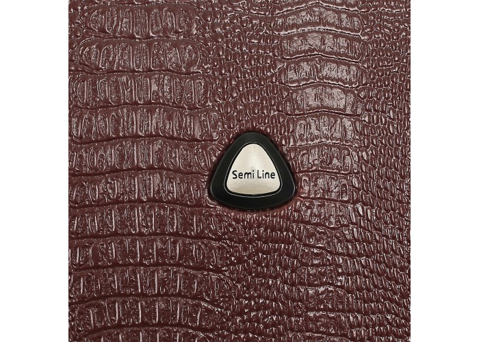 Валіза Semi Line 22" (M) Burgundy (T5581-3)
