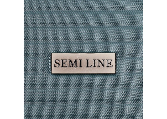 Валіза Semi Line 22" (M) Green-Grey (T5584-3)