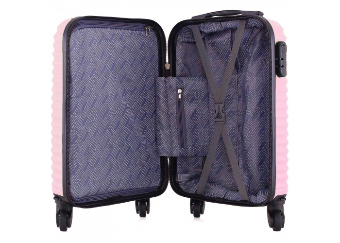 Валіза Semi Line 18" (S) Pink Cream (T5573-1)
