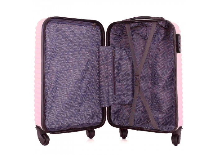 Валіза Semi Line 20" (S) Pink Cream (T5573-2)