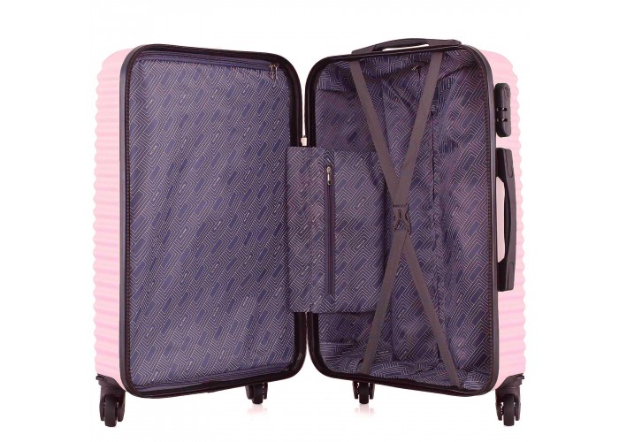Валіза Semi Line 22" (M) Pink Cream (T5573-3)