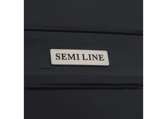 Валіза Semi Line 26" (M) Black (T5618-2)