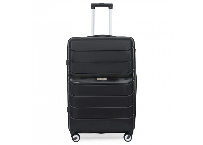 Валіза Semi Line 30" (L) Black (T5618-3)
