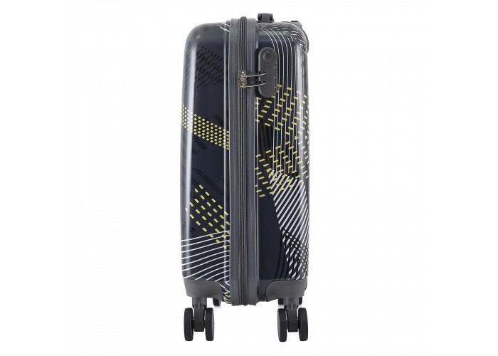 Валіза Semi Line 20" (S) Black Pattern (T5651-1)
