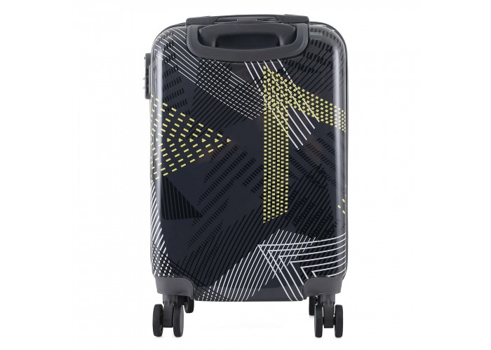 Валіза Semi Line 20" (S) Black Pattern (T5651-1)