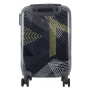 Валіза Semi Line 20" (S) Black Pattern (T5651-1)
