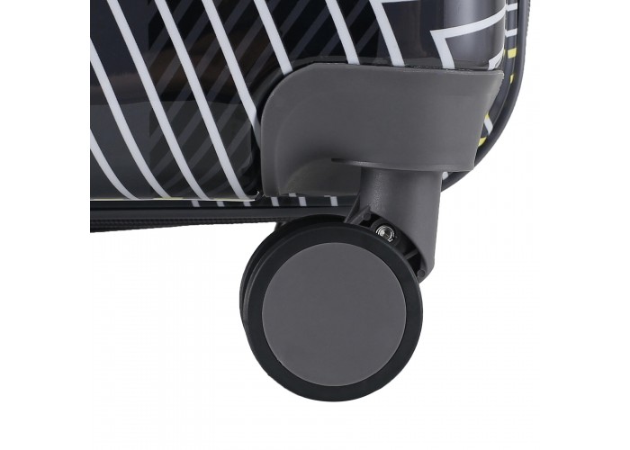 Валіза Semi Line 24" (M) Black Pattern (T5651-2)