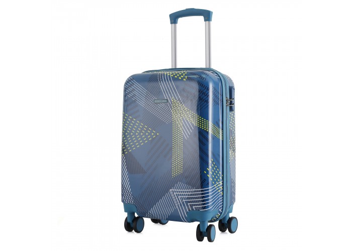 Валіза Semi Line 20" (S) Blue Pattern (T5652-1)