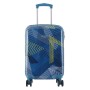 Валіза Semi Line 20" (S) Blue Pattern (T5652-1)
