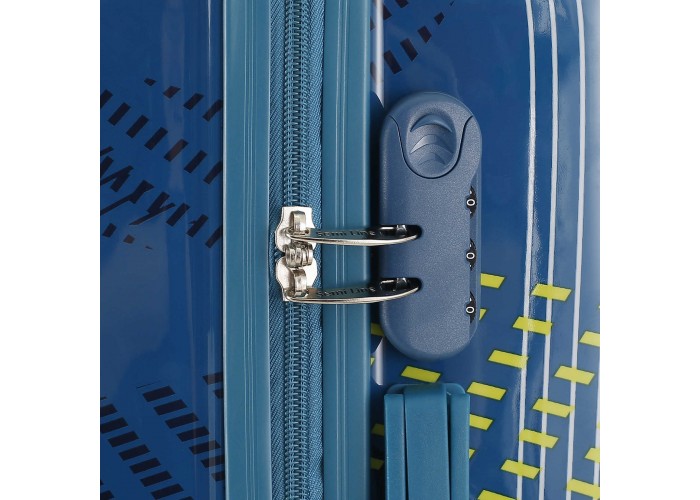 Валіза Semi Line 28" (L) Blue Pattern (T5652-3)